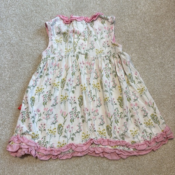 Magnetic Me Modal Floral dress & bloomers size 9-12 months EUC - Picture 4 of 5